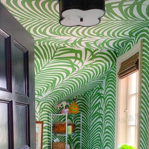 Quadrifoglio a forma di fiore lampada da soffitto a 4 foglie romantica stile europeo plafoniera Luxury rame per illuminazione a saldare - Product Image 5