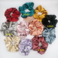 YUXI Chouchous à Logo Personnalisé, Accessoires Cheveux, Motif Très Élastique, Gros Intestin, Élastiques Cheveux Tendance pour Femme et Fille