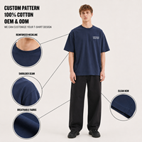 T-shirt en coton pour homme, coupe ajustée, grande taille, confortable, couleur unie, respirant, manches courtes, décontracté, été