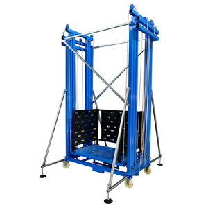 Platform Kerja Udara Gunting Listrik Baru 12m Konstruksi Baja Kecil Tali Kawat Kapasitas Beban 0.5 Ton Garansi 3 Tahun - Product Image 5