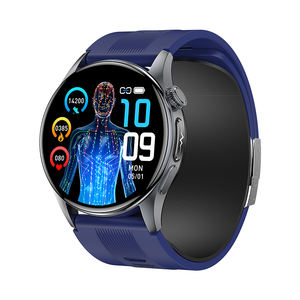Smartwatch AMOLED con Misurazione Pressione Sanguigna Magnetica, ECG, EDA, Ossigeno nel Sangue, Frequenza Cardiaca, Monitoraggio del Sonno, Pompa d'Aria, per la Salute Maschile - Product Image 4