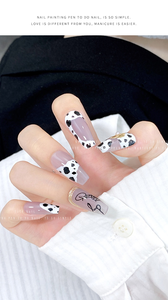 ZYZC Nail Art Pen 3 Couleurs Non Toxique Gel UV <span class=keywords><strong>Facile</strong></span> À Appliquer Conception Ongles Beauté Outils <span class=keywords><strong>Dessin</strong></span> <span class=keywords><strong>Fleur</strong></span> Peinture Ligne Stylos Vernis À Ongles - Product Image 6