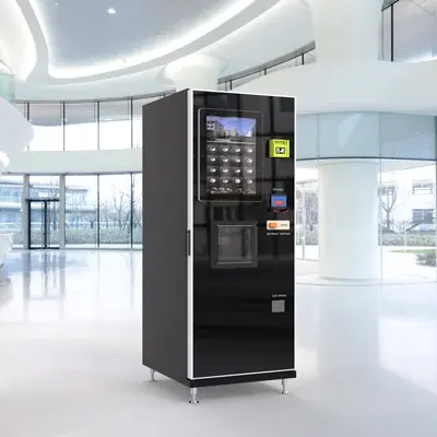 지능형 로봇 커피 자판기 완전 자동 거리 자판기 커피 기계