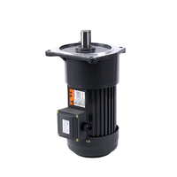 Moteur réducteur de vitesse triphasé 380V, type horizontal et vertical, 400W 750W 1500W, moteur de réduction à fréquence variable avec frein