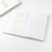 Carnet de notes personnalisé de luxe en lin avec couverture rigide, impression et estampage à chaud du logo, journal, agenda, carnet de planification