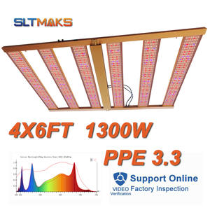 温室室内植物生长灯宽板三星紫外线红外远红双调光器 Bloom 1300W 商用生长灯全光谱 - Product Image 1