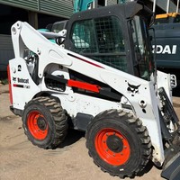 Chargeuse sur pneus BOBCAT S770 d'occasion, performances excellentes, adaptable aux conditions de travail difficiles, garantie d'un an.