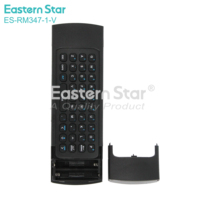 ES-RM347-1-V Souris volante sans fil MX3 2,4 GHz de haute qualité, prix d'usine, clavier télécommande pour Android TV Box