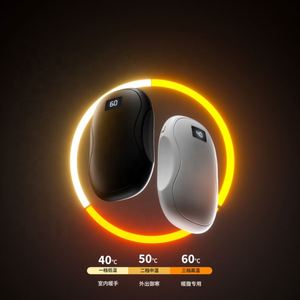Calentador de Manos Portátil con Pantalla Digital, Recargable por USB, con Función de Banco de Energía, Regalo Novedoso para el Invierno 2024 - Product Image 5