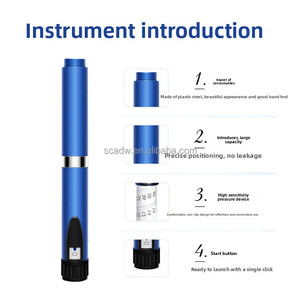 โลหะ 3 มล. แบบพกพา เหมาะสำหรับเซรั่มทุกชนิด วอเตอร์ไลท์ คอลลาเจน ดีพ อินฟิลเตรชั่น ฟิลลิ่ง เมจิก เพ็น ควบคุมระดับน้ำตาลในเลือด - Product Image 3