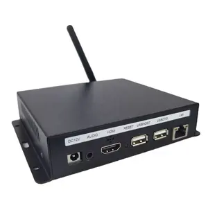 WINHI RS232 contrôle série RK3288 DDR-III 2 go lecture automatique tv box android affichage numérique 4k réseau lecteur multimédia