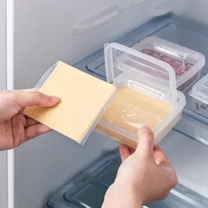 チーズスライス収納ボックス冷蔵庫スペシャルオニオンジンジャーガーリックフルーツ保存ボックスバターサブボックス