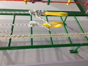 Cadre d'escalade d'intérieur pour enfants, terrain de jeux avec échelle murale suédoise, barres de gymnastique pour enfants, équipement de gymnastique à domicile, - Product Image 5
