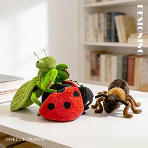 Nueva Serie de Peluches de Insectos Transfronterizos: <span class=keywords><strong>Araña</strong></span>, <span class=keywords><strong>Mantis</strong></span> y Hormiga, Peluche Súper Suave de Algodón PP, 31-50cm, Divertido Regalo para Niños - Product Image 4