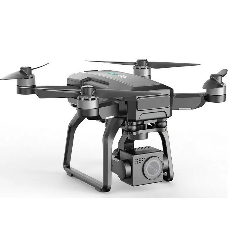 Sjrc Kamera Drone F7 Pro, Pesawat Nirawak Quadcopter F7 Profesional Tanpa Sikat Fotografi Udara HD Ganda 4K Gimbal 3 Sumbu