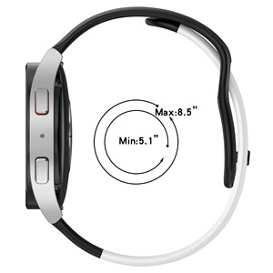Correa <span class=keywords><strong>de</strong></span> Reloj <span class=keywords><strong>de</strong></span> Silicona BoBand <span class=keywords><strong>de</strong></span> 20 mm y 22 mm con Costuras <span class=keywords><strong>de</strong></span> Dos Colores para Relojes <span class=keywords><strong>Serie</strong></span> 8/7/<span class=keywords><strong>6</strong></span> SE/Ultra, Liberación Rápida, Logotipo Personalizado 10 - Product Image 6