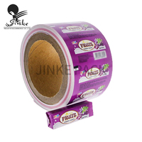 Emballage alimentaire personnalisé en cire, emballage épais, papier d'emballage pour bonbons mous, caramel, chocolat, bonbons