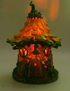 Solaire Fée Cottage Ornements Jardin Décoration Résine fée maison en plein air mignon décoration cadeaux pour Maman <span class=keywords><strong>grand</strong></span>-<span class=keywords><strong>mère</strong></span> enfants - Product Image 2