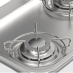 Estufa de Gas RV de acero inoxidable 304, tapa de vidrio templado, estufa de Gas para autocaravana, estufa de Gas de remolque de peso de 3,97 kg - Product Image 2