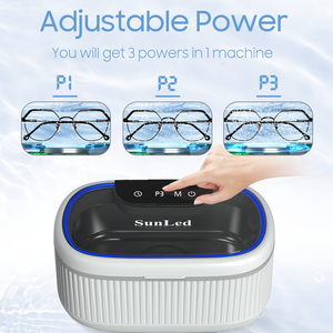 Mesin pembersih <span class=keywords><strong>Ultrasound</strong></span>, mesin pembersih 3 mode konversi daya Pulitore getaran ultrasonik pembersih Sonic Utra rendam pembersih - Product Image 3