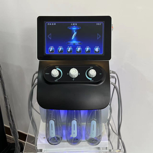 Appareil d'infusion d'oxygène de qualité professionnelle pour l'hydratation, le nettoyage des pores et la réparation de la peau avec tête d'aspiration visuelle - Product Image 1