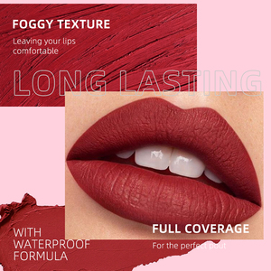 56 Màu Sắc Son Bóng Trang Điểm Thiết Lập Các Nhà Sản Xuất Mỹ Phẩm Tùy Chỉnh Không Thấm Nước Nhung Khỏa Thân Matte Son Môi Lỏng - Product Image 2