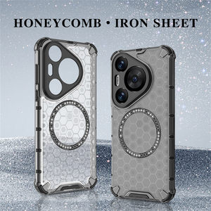 Từ không dây sạc điện thoại trường hợp đối với Huawei Nova 13 Pro Honor 200 <span class=keywords><strong>Lite</strong></span> P70 siêu X60 X9C tổ ong lai Armor bóng đá - Product Image 2