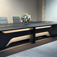 JINS Boss Table de bureau avec tiroirs Bureaux élégants de luxe Ensemble de meubles de bureau
