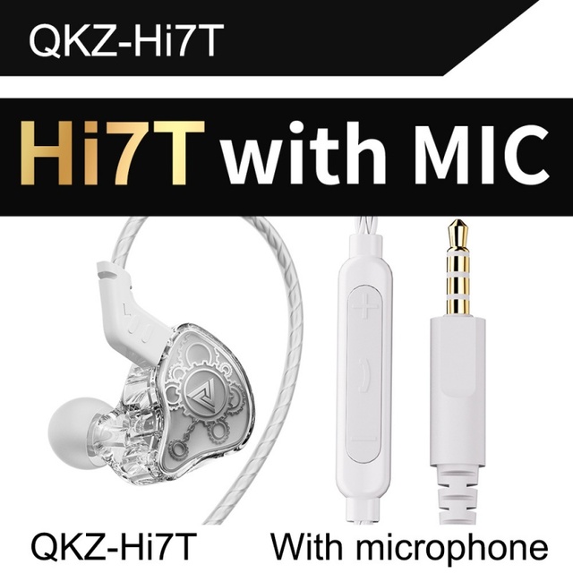 HiFi 10mm Dynamic Driver PET Diaphragm In-ear 3.5mm Earphone with Ergonomic Shape for Audiophile Musician DJ Stage Sport