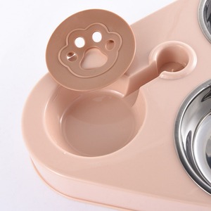 <b>Dog</b> <b>Bowl</b> with <b>Dog</b> Water Bottle Automatic Drinking Water Pet <b>Bowl</b> Hot Sale 3 in 1 <b>Stainless</b> <b>Steel</b> for <b>Dogs</b> Pet <b>Bowls</b> & Feeders - Product Image 3