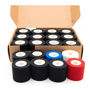 Fineray XJ Tinta seca Hot Stamp Batch Coder Fecha Codificación Impresión Negro Hot Solid Dry Ink Roll Rodillo de tinta de impresión