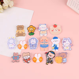 Pin de acrílico personalizado, logotipo impreso personalizado, nombre de Anime de dibujos animados, Pin de pelo de acrílico personalizado, Pin de insignia de acrílico <span class=keywords><strong>con</strong></span> imán - Product Image 2