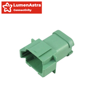 Muestra Gratuita Deutsch DT04-08PA-L012 Conector de Brida DT de 8 Pines Macho/Hembra IP67 Kit de Enchufe Receptáculo Impermeable de Latón para Cable