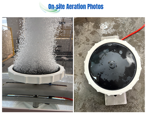 Diffuseur à disque à bulles fines le plus vendu, <span class=keywords><strong>a</strong></span>érateur, diffuseur d'<span class=keywords><strong>a</strong></span>ération, prix avec <span class=keywords><strong>membrane</strong></span> EPDM/SILICONE/PTFE de 8, 9, 10, 12 pouces - Product Image 5