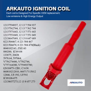 PAQUETE DE BOBINA DE ENCENDIDO DE ALTA ENERGÍA ARKAUTO UF592 12137594937 para BMW 1 2 3 4 5 6 7 8 X1 X3 X4 X5 X6 X7 MINI R55 R56 N20 N52 N54 N55 - Product Image 4