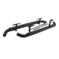 Marchepieds latéraux classiques noirs pour Defender 90 110 2003-2016 - Accessoires extérieurs
