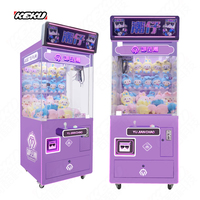 Fournisseurs de machines de Guangzhou : mini-figurines en peluche économiques pour machine à griffes rétro, machine à griffes à monnayeur pour jeux de récompenses, machine à griffes de haute qualité