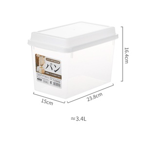 OWNSWING scatola di pane trasparente contenitore di <span class=keywords><strong>plastica</strong></span> per pane con coperchio cestino per la cucina - Product Image 5