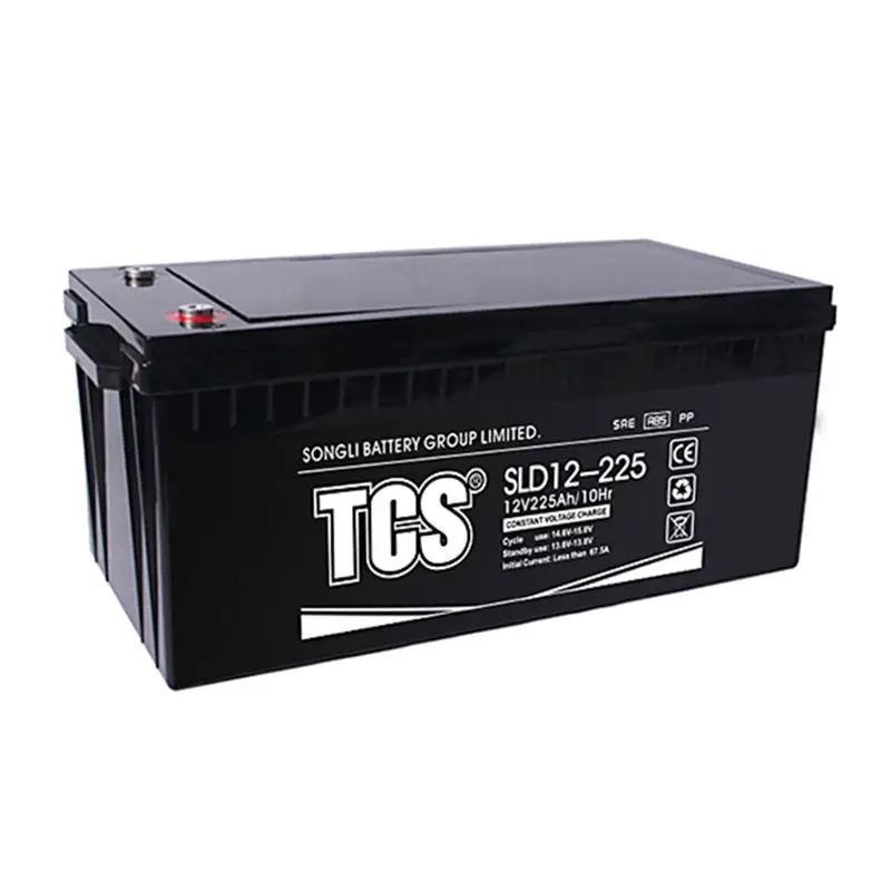 TCS卸売鉛蓄電池12v225ah太陽エネルギーagmゲルディープサイクルバッテリー12v225ah