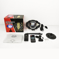 Mini Luz LED de Matriz para Exteriores, RGBW, Diseño de Copo de Nieve, IP65 Impermeable, con Control Remoto para Navidad