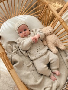 Ensembles de <span class=keywords><strong>layette</strong></span> pour bébé unisexes décontractés d'été en 5 pièces, 100% coton <span class=keywords><strong>tricot</strong></span>é en maille pour les nouveau-nés filles et garçons - Product Image 6