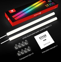 Accessoires COOLMOON ST390 ST350 Rgb pour PC, tube Argb pour refroidisseur d'eau, tube néon Argb 5V, support OEM, tube de refroidissement Argb