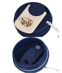 Yeni varış çift duvar yalıtımlı paslanmaz çelik kahve kupalar termal kupa 450ml/15oz sıcaklık ekran kapağı ile kahve fincanı - Product Image 5