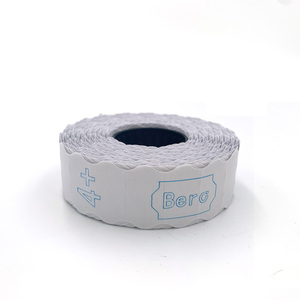 Self-adhesive <strong>Label</strong> Hot Professional Manufacturers Wholesale Wavy Shape Clothing <strong>Coding</strong> <strong>Label</strong> - Product Image 2