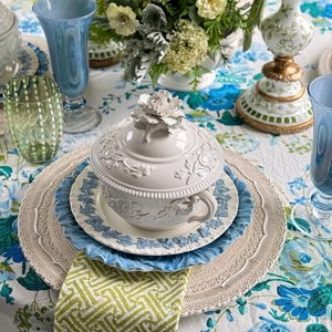 Camino de Mesa Moderno con Flores Artificiales de Seda para el Día de San Valentín y Cumpleaños, Colores Personalizados, Tacto Natural - Product Image 5