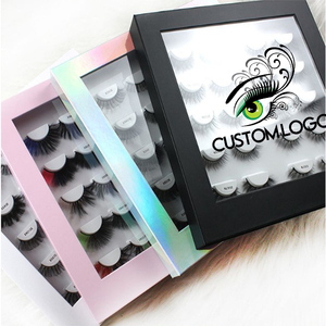 Caja de Pestañas de Marca Privada, Venta al por Mayor Directa de Fábrica, Caja de Papel para Pestañas en Tira, Pestañas en Racimo DIY - Product Image 5