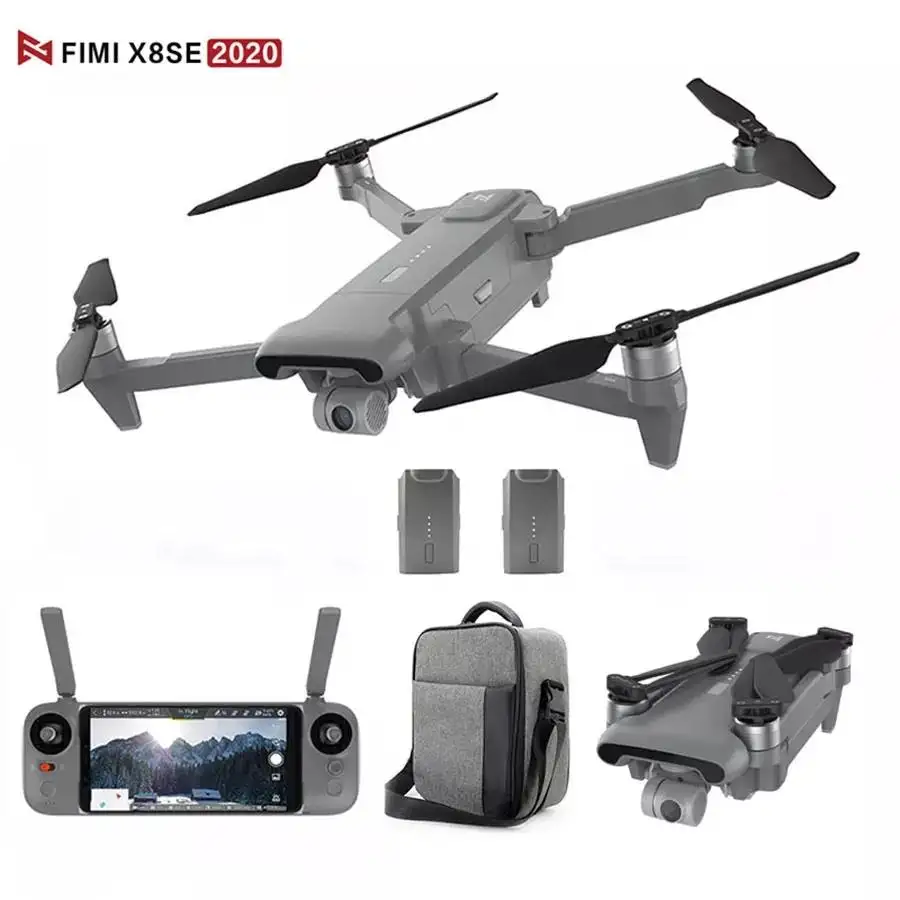 FIMI X8SE 2022 RC Drones XIAOMI Drone-professional 4k Aircraft Quadcopter with 4K HD Camera Professional UAV