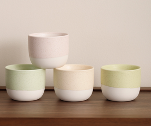 Mug à café ou à thé personnalisé avec logo, 200 ml, style traditionnel, en porcelaine osseuse, écologique, sans BPA, passe au lave-vaisselle, avec motif floral, à tenir à la main - Product Image 2