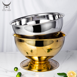 Bát Đá Sâm Banh Dung Tích Lớn Xô Bia Xô Đá Làm Mát Đồ Uống Bằng Thép Không Gỉ Có Tay Cầm Gạc - Product Image 5