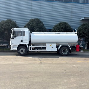 รถบรรทุกน้ำมันเชื้อเพลิง SHACMAN L5000 4x2 ขนาด 12,000 ลิตร พร้อมหัวจ่ายสำหรับน้ำมันดีเซลและสินค้าอันตราย - Product Image 4